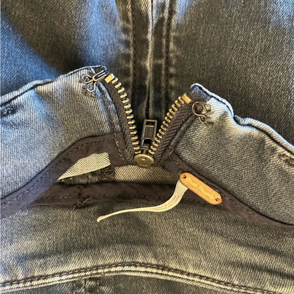 Free People Denim Mini Skirt Size 6 - Picture 5 of 5